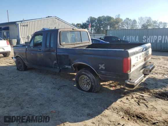 1991 Ford F-150 with VIN 1FTEX15N6MKB37563, listed as a Copart auction lot 46324765 with 35,884 mi miles and Salvage Title. Bid and sale history available at DreamBid. Image 2.
