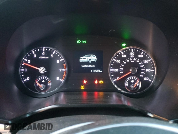2020 Kia Telluride S with VIN 5XYP64HC3LG054863, listed as a Copart auction lot 84088934 with 115,569 mi miles and Salvage title. Bid and sale history available at DreamBid. Image 9.