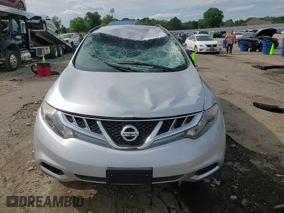 2013 Nissan Murano SV with VIN JN8AZ1MW3DW315865, listed as a Copart auction lot 58785425 with 118,112 mi miles and Salvage title. Bid and sale history available at DreamBid. Image 14.