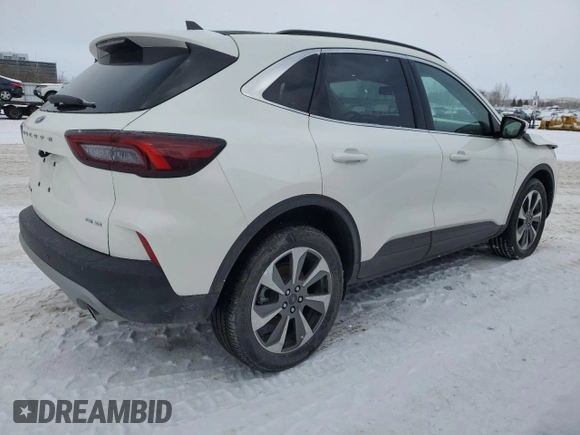 2024 Ford Escape Platinum with VIN 1FMCU9JA2RUA94364, listed as a Copart auction lot 44106135 with 23,229 mi miles and Salvage Title. Bid and sale history available at DreamBid. Image 3.