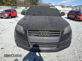 2007 Audi Q7 Premium with VIN WA1BV74L47D018456, listed as a Copart auction lot 85558234 with 0 mi miles and Salvage Title. Bid and sale history available at carsss.com. Image 5.