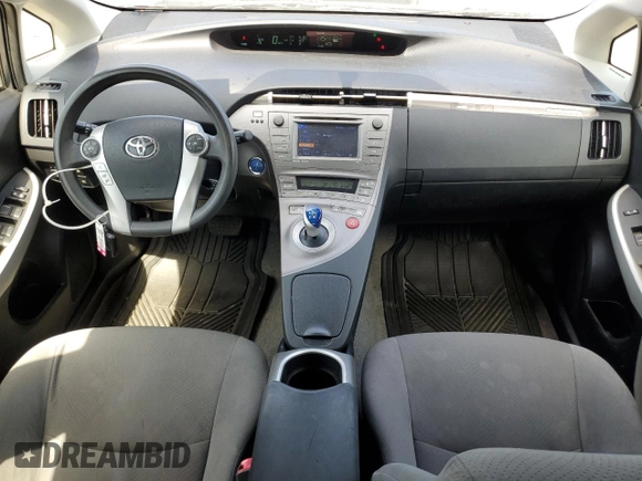 2012 Toyota Prius with VIN JTDKN3DP4C3006468, listed as a Copart auction lot 61758325 with 124,796 mi miles and Salvage title. Bid and sale history available at DreamBid. Image 8.