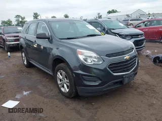 2017 Chevrolet Equinox LS z VIN 2GNALBEK4H1528438, wystawiony jako IAAI lot #42376091 z przebiegiem 105 781 mil mil oraz . Historia ofert i sprzedaży dostępna na DreamBid. Obrazek 1.