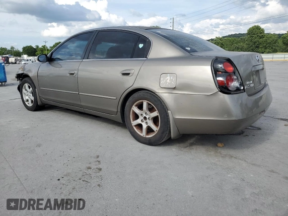 2006 Nissan Altima S with VIN 1N4AL11D16C183750, listed as a Copart auction lot 58472775 with Not provided miles and Clean title. Bid and sale history available at DreamBid. Image 2.