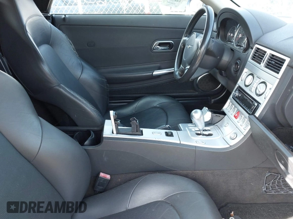2006 Chrysler Crossfire Limited with VIN 1C3AN65L56X067614, listed as a IAAI auction lot 41788867 with Not Provided miles and . Bid and sale history available at DreamBid. Image 5.