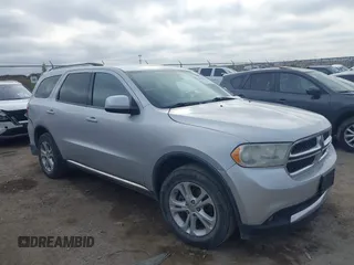 2013 Dodge Durango SXT with VIN 1C4RDHAG7DC504569, listed as a IAAI auction lot 38094455 with 178,080 mi miles and . Bid and sale history available at DreamBid. Image 1.