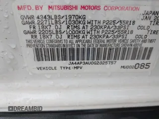 2016 Mitsubishi Outlander Sport 2.0 ES with VIN JA4AP3AU0GZ025757, listed as a IAAI auction lot 41834847 with 89,541 mi miles. Bid and sale history available at carsss.com. Image 9.