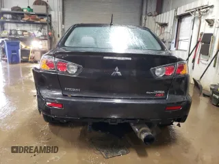 2013 Mitsubishi Lancer Evolution MR with VIN JA32W5FV5DU016540, listed as a Copart auction lot 47615845 with 79,599 mi miles and Salvage Title. Bid and sale history available at carsss.com. Image 6.