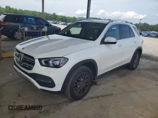 2022 Mercedes-Benz GLE 350 with VIN 4JGFB4JE6NA736203, listed as a Copart auction lot 62463835 with 56,676 mi miles and Salvage title. Bid and sale history available at DreamBid. Image 1.