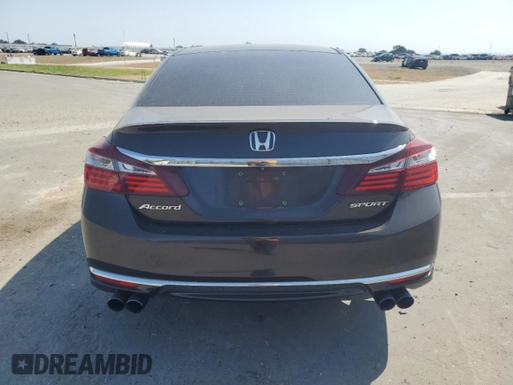 2016 Honda Accord Sport z VIN 1HGCR2F55GA177912, wystawiony jako Copart lot #59403025 z przebiegiem 115 325 mil mil oraz Szkoda całkowita • Salvage title. Historia ofert i sprzedaży dostępna na DreamBid. Obrazek 6.