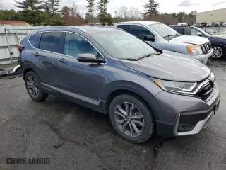 2021 Honda CR-V Touring with VIN 2HKRW2H94MH641665, listed as a Copart auction lot 50553255 with 38,258 mi miles and Salvage Title. Bid and sale history available at carsss.com. Image 4.