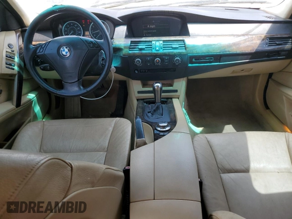 2004 BMW 5 Series 530i с VIN WBANA73594B065858, выставлен на аукционе Copart как лот 57512085 с пробегом 224 687 миль миль и Чистый • Clean title. История ставок и продаж доступна на DreamBid. Изображение 8.