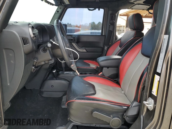 2018 Jeep Wrangler JK Unlimited Sport S with VIN 1C4BJWDG6JL865670, listed as a Copart auction lot 47680015 with 84,651 mi miles and Salvage Title. Bid and sale history available at carsss.com. Image 7.