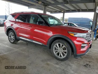 2024 Ford Explorer Limited with VIN 1FMSK8FH9RGA24893, listed as a Copart auction lot 47862475 with 30,596 mi miles and Salvage Title. Bid and sale history available at carsss.com. Image 4.