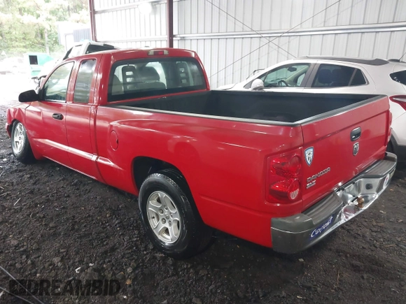 2006 Dodge Dakota SLT with VIN 1D7HE42K16S663994, listed as a IAAI auction lot 40458782 with 208,288 mi miles and . Bid and sale history available at carsss.com. Image 3.