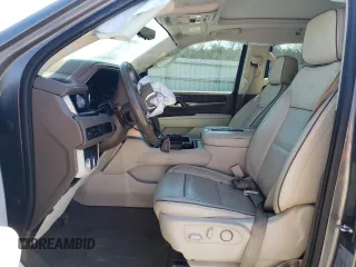 2021 GMC Yukon Denali with VIN 1GKS2DKL2MR129896, listed as a Copart auction lot 46808315 with 0 mi miles and Salvage Title. Bid and sale history available at carsss.com. Image 7.