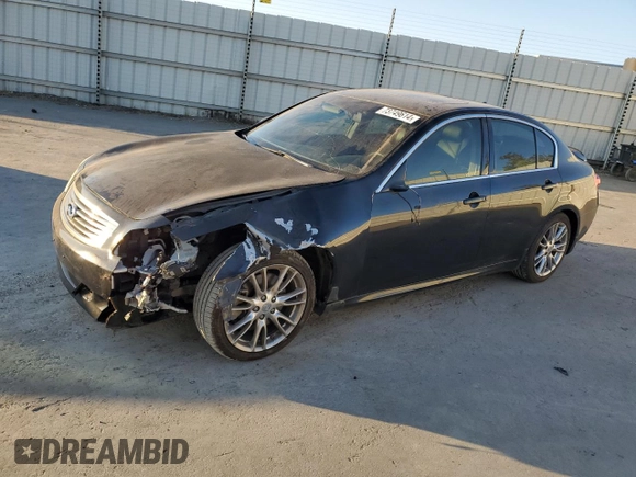 2007 Infiniti G35 Sport with VIN JNKBV61EX7M714534, listed as a Copart auction lot 73749614 with 100,173 mi miles and Salvage Title. Bid and sale history available at DreamBid. Image 1.