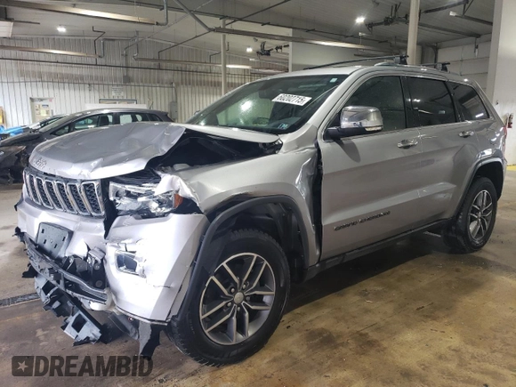 2018 Jeep Grand Cherokee Limited with VIN 1C4RJFBG7JC259991, listed as a Copart auction lot 60202715 with 79,100 mi miles and Salvage title. Bid and sale history available at DreamBid. Image 1.