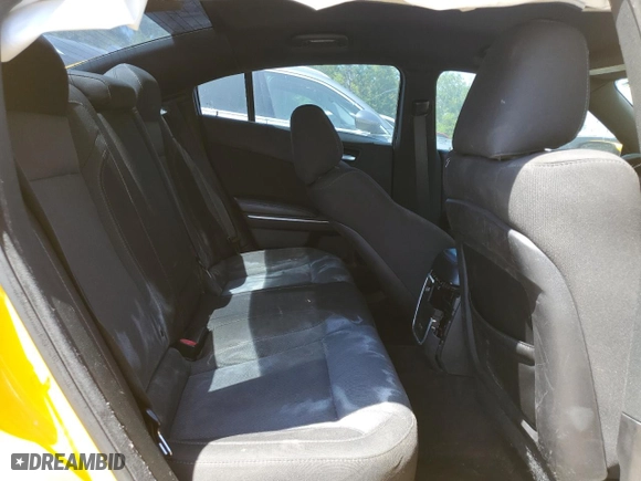 2017 Dodge Charger SXT with VIN 2C3CDXHG0HH572113, listed as a Copart auction lot 53451995 with 0 mi miles and Salvage Title. Bid and sale history available at carsss.com. Image 10.