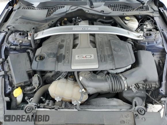 2019 Ford Mustang GT with VIN 1FA6P8CF2K5201110, listed as a Copart auction lot 51471395 with 49,981 mi miles and Salvage Title. Bid and sale history available at carsss.com. Image 12.