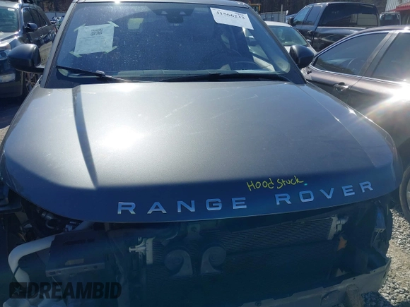 2019 Land Rover Range Rover Evoque SE with VIN SALVP2RX8KH340040, listed as a IAAI auction lot 41566233 with 91,642 mi miles. Bid and sale history available at carsss.com. Image 10.