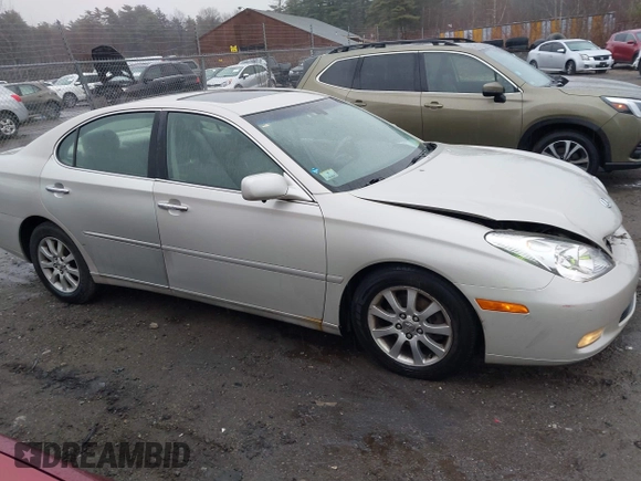 2003 Lexus ES 300 with VIN JTHBF30G130133021, listed as a IAAI auction lot 41848909 with 172,400 mi miles and . Bid and sale history available at DreamBid. Image 13.