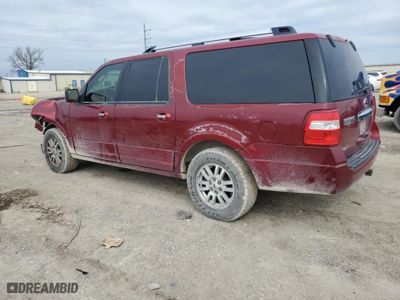 2014 Ford Expedition EL Limited with VIN 1FMJK1K53EEF18445, listed as a Copart auction lot 45211635 with 223,355 mi miles and Salvage Title. Bid and sale history available at carsss.com. Image 2.