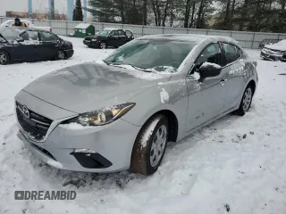 2015 Mazda 3 i SV with VIN JM1BM1T75F1247402, listed as a Copart auction lot 86841394 with 30,452 mi miles and Salvage Title. Bid and sale history available at DreamBid. Image 1.