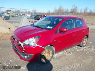 2020 Mitsubishi Mirage SE with VIN ML32A4HJ2LH008457, listed as a IAAI auction lot 41811790 with 77,518 mi miles. Bid and sale history available at carsss.com. Image 17.