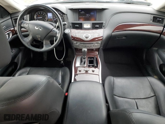 2011 Infiniti M37 with VIN JN1BY1AR2BM371065, listed as a Copart auction lot 74764014 with 175,130 mi miles and Salvage Title. Bid and sale history available at carsss.com. Image 8.