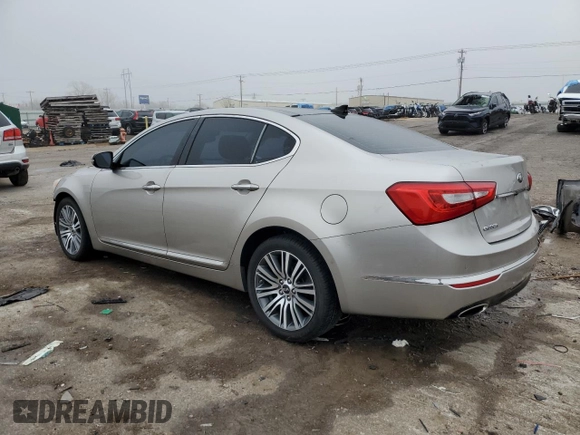 2015 Kia Cadenza Premium with VIN KNALN4D70F5173300, listed as a Copart auction lot 86696304 with 125,410 mi miles and Salvage Title. Bid and sale history available at carsss.com. Image 2.