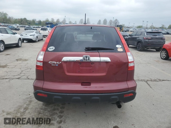 2007 Honda CR-V EX-L with VIN JHLRE38787C020536, listed as a Copart auction lot 52589155 with 113,963 mi miles and Salvage Title. Bid and sale history available at carsss.com. Image 6.
