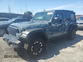 2024 Jeep Wrangler Rubicon with VIN 1C4RJXR60RW317288, listed as a Copart auction lot 49910465 with 3,259 mi miles and Salvage Title. Bid and sale history available at DreamBid. Image 1.