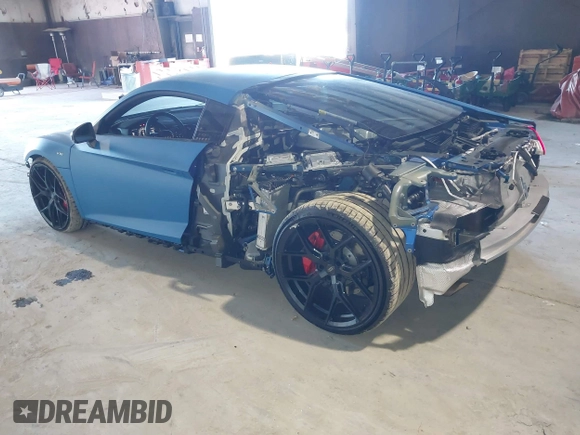 2023 Audi R8 performance quattro with VIN WUACEAFX5P7902124, listed as a IAAI auction lot 41426635 with 3,438 mi miles and . Bid and sale history available at DreamBid. Image 3.