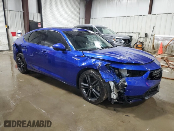 2025 Acura Integra Technology z VIN 19UDE4H62SA006190, wystawiony jako Copart lot #43175345 z przebiegiem 11 576 mil mil oraz Szkoda całkowita • Salvage title. Historia ofert i sprzedaży dostępna na DreamBid. Obrazek 4.