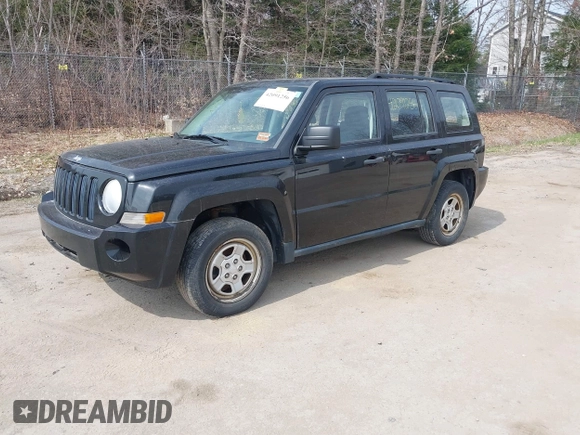 2008 Jeep Patriot Sport with VIN 1J8FF28W78D728568, listed as a IAAI auction lot 42091256 with 166,876 mi miles. Bid and sale history available at carsss.com. Image 2.