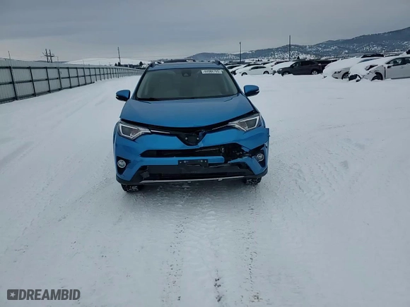 2017 Toyota RAV4 Hybrid XLE with VIN JTMRJREV8HD081704, listed as a Copart auction lot 44986765 with 144,120 mi miles and Salvage Title. Bid and sale history available at carsss.com. Image 11.