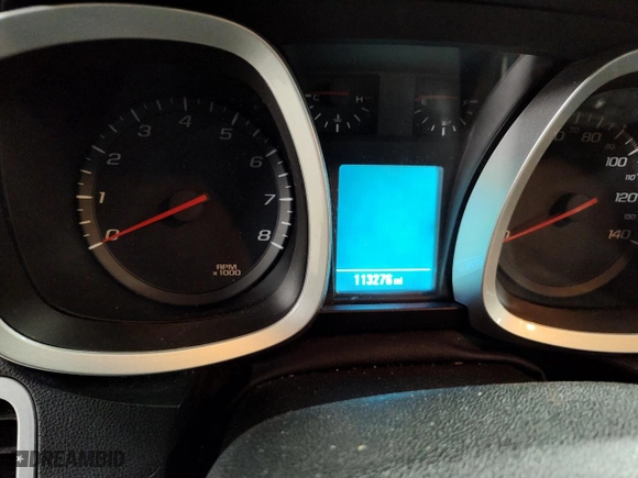 2013 Chevrolet Equinox LS with VIN 2GNALBEK3D6314618, listed as a Copart auction lot 49054625 with 113,276 mi miles and Clean Title. Bid and sale history available at carsss.com. Image 8.