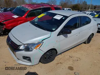 2022 Mitsubishi Mirage ES with VIN ML32FUFJ8NHF09430, listed as a IAAI auction lot 41618700 with 43,519 mi miles and . Bid and sale history available at DreamBid. Image 17.