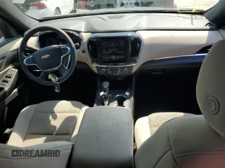 2022 Chevrolet Traverse LS with VIN 1GNERLKW2NJ130336, listed as a Copart auction lot 69991994 with 51,202 mi miles and Salvage Title. Bid and sale history available at carsss.com. Image 8.