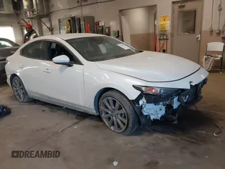 2019 Mazda 3 w/Select Pkg with VIN 3MZBPAAL3KM105342, listed as a IAAI auction lot 41443608 with 68,038 mi miles. Bid and sale history available at carsss.com. Image 1.