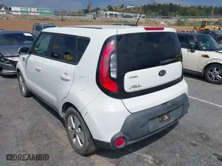 2015 Kia Soul with VIN KNDJN2A23F7779783, listed as a IAAI auction lot 41891145 with 96,449 mi miles. Bid and sale history available at carsss.com. Image 3.