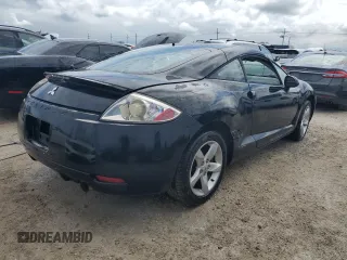 2007 Mitsubishi Eclipse GS with VIN 4A3AK24F87E006504, listed as a Copart auction lot 74566924 with 106,384 mi miles and Non Repairable. Bid and sale history available at carsss.com. Image 3.
