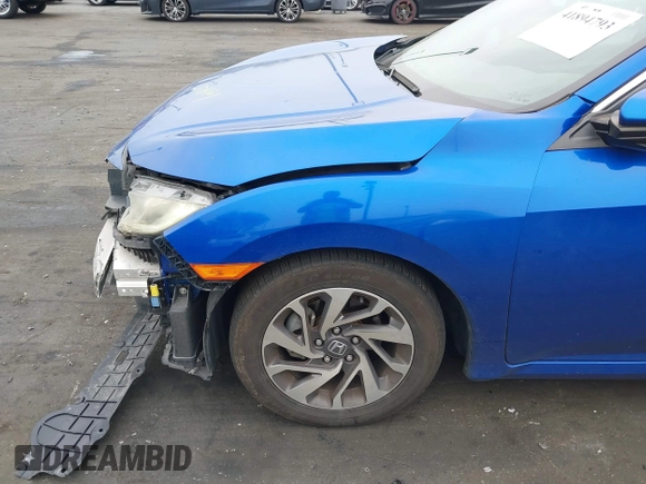 2017 Honda Civic Sedan EX with VIN 2HGFC2F72HH535812, listed as a IAAI auction lot 41894793 with 124,594 mi miles. Bid and sale history available at carsss.com. Image 19.