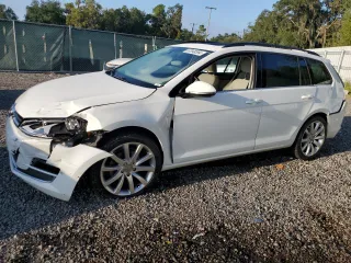 2015 Volkswagen Golf SportWagen TDI SE with VIN 3VWCA7AU2FM518151, listed as a Copart auction lot 67848394 with 92,858 mi miles and Salvage Title. Bid and sale history available at carsss.com. Image 1.