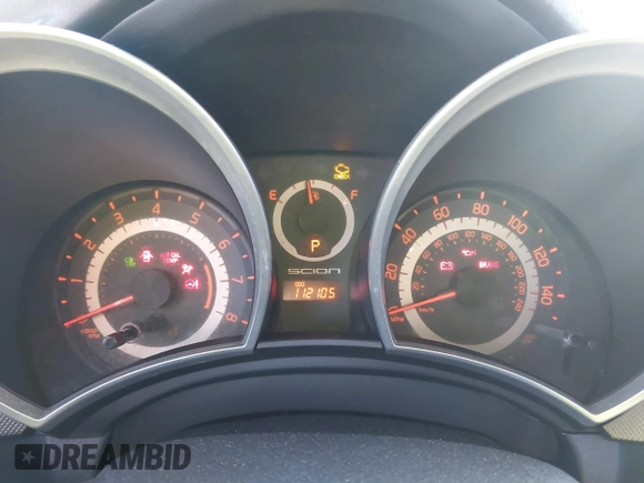 2014 Scion tC with VIN JTKJF5C78E3079618, listed as a IAAI auction lot 41107330 with 112,105 mi miles. Bid and sale history available at carsss.com. Image 7.