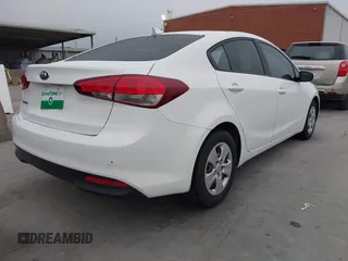 2017 Kia Forte LX with VIN 3KPFK4A7XHE112475, listed as a IAAI auction lot 40762895 with 61,394 mi miles. Bid and sale history available at carsss.com. Image 4.