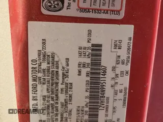 2009 Ford Mustang z VIN 1ZVHT84N995114607, wystawiony jako Copart lot #88983095 z przebiegiem Nie podano mil oraz Czysty tytuł • Clean title. Historia ofert i sprzedaży dostępna na DreamBid. Obrazek 12.