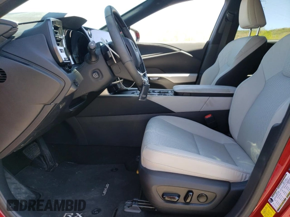 2023 Lexus RX 350 z VIN 2T2BAMCA1PC027141, wystawiony jako Copart lot #55484095 z przebiegiem 14 134 mil mil oraz Szkoda całkowita • Salvage title. Historia ofert i sprzedaży dostępna na DreamBid. Obrazek 7.