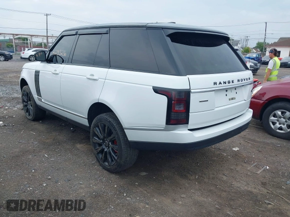 2015 Land Rover Range Rover Supercharged z VIN SALGS2TF3FA234942, wystawiony jako IAAI lot #42733236 z przebiegiem 122 476 mil mil oraz . Historia ofert i sprzedaży dostępna na DreamBid. Obrazek 3.